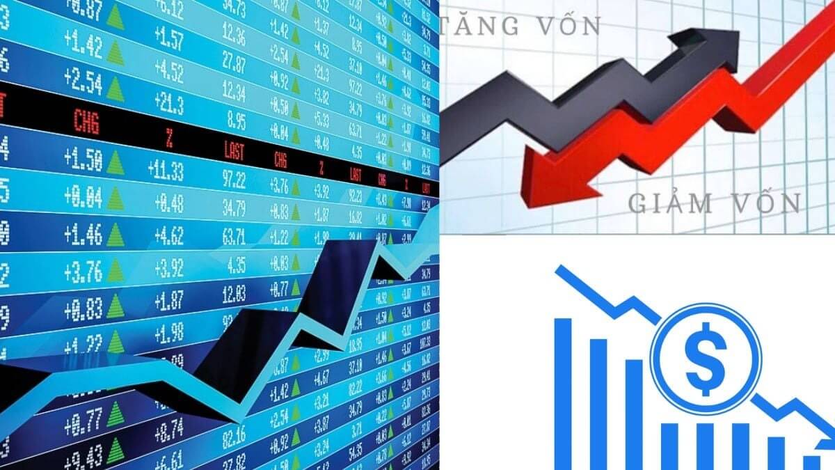 Bảng chỉ số thị trường chứng khoán với biểu đồ tăng giảm và ký hiệu đồng tiền.