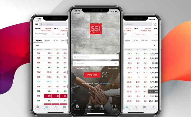 App chứng khoán SSI iBoard