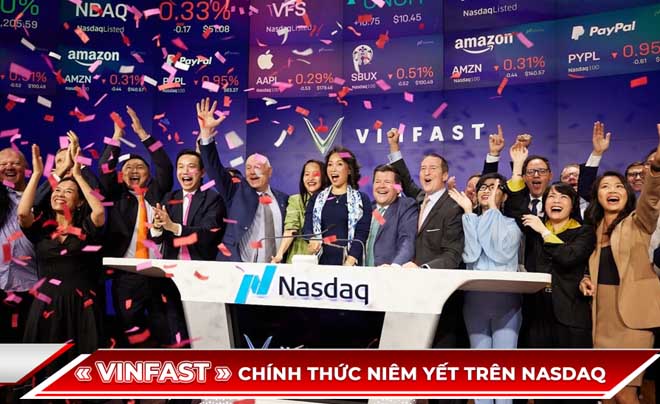 co phieu vfs cua vinfast niem yet tren san nasdaq