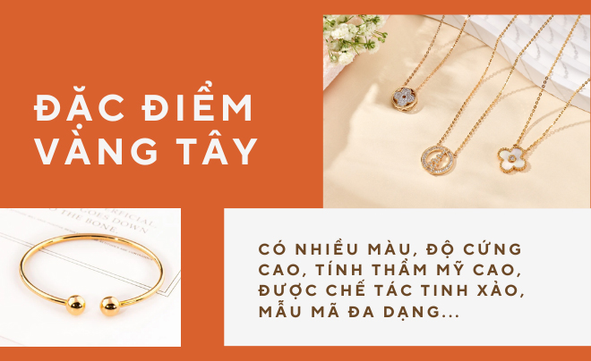 Đặc điểm vàng tây tại Việt Nam