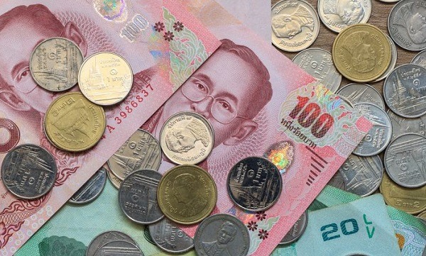 Cac menh gia tien xu va tien giay Thai Lan