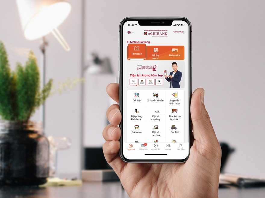Cach kiem tra so du tai khoan qua Internet Banking Mobile Banking