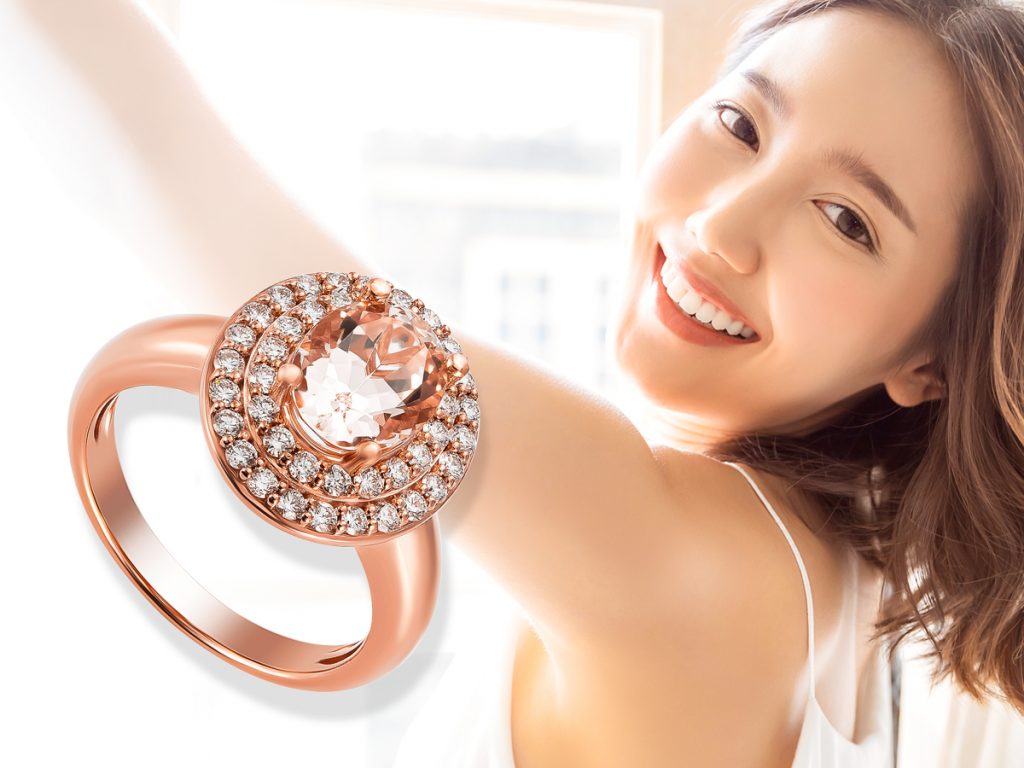 Hieu ve da Morganite vien da dep den nao long